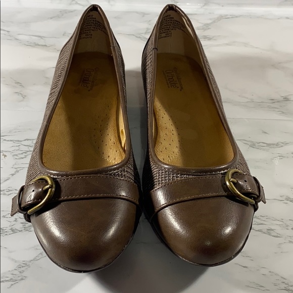 croft & barrow Shoes | Croft Barrow Brown Plaid Womens Ballet Flats | Poshmark